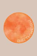 Read Birthwork Journal - Tan and Orange Notebook with Lined Pages - 6" x 9", written by Birth Works