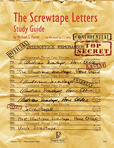Read The Screwtape Letters Study Guide, written by Michael S. Poteet