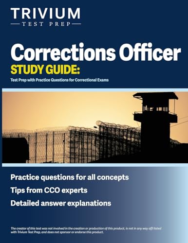 Read Corrections Officer Study Guide: Test Prep with Practice Questions for Correctional Exams, written by Elissa Simon Read Corrections Officer Study Guide: Test Prep with Practice Questions for Correctional Exams, written by Elissa Simon