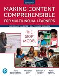 Read Making Content Comprehensible for Multilingual Learners: The SIOP Model, written by Jana Echevarria; MaryEllen Vogt; Deborah Short; Katie Toppel