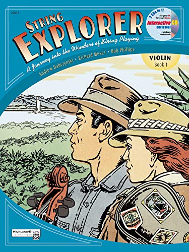 Read String Explorer, Bk 1: Violin, Book & Online Audio/Software, written by Andrew H. Dabczynski; Richard Meyer; Bob Phillips Read String Explorer, Bk 1: Violin, Book & Online Audio/Software, written by Andrew H. Dabczynski; Richard Meyer; Bob Phillips