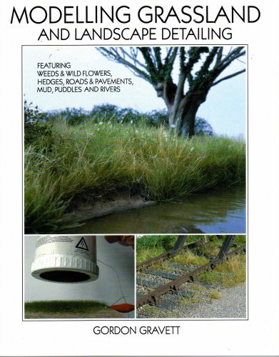 Read Modelling Grassland, and Landscape Detailing: Featuring Weeds, Wildflowers, Hedges, Roads & Pavements, Mud, Puddles and Rivers, written by Gordon Gravett