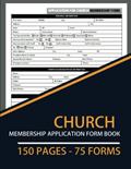 Read Church Membership Application Form Book: 75 Forms | Application For Church Membership Form Book For Members, written by Joseph T.  Carver
