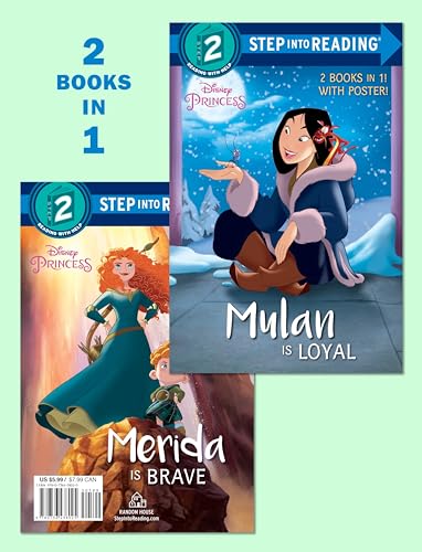 Read Mulan Is Loyal/Merida Is Brave (Disney Princess) (Step into Reading), written by RH Disney Read Mulan Is Loyal/Merida Is Brave (Disney Princess) (Step into Reading), written by RH Disney