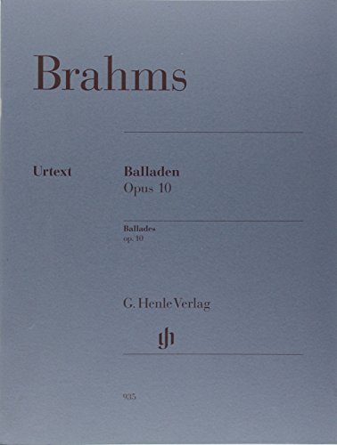 Read BALLADES OP. 10, written by BRAHMS JOHANNES Read BALLADES OP. 10, written by BRAHMS JOHANNES