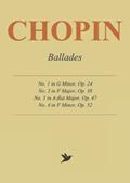 Read Chopin Ballades - Complete Works: 4 Ballades for Solo Piano, written by Frederic Chopin