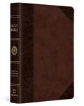 Read ESV Large Print(Font Size - 8 pt) Compact Bible (TruTone, Brown/Walnut, Portfolio Design), written by ESV Bibles