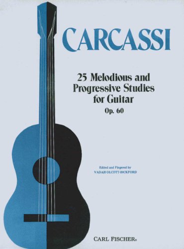 Read O101 - Twenty-Five Melodious and Progressive Studies - Guitar Op. 60 (GUITARE), written by Vadah Olcott-Bickford Read O101 - Twenty-Five Melodious and Progressive Studies - Guitar Op. 60 (GUITARE), written by Vadah Olcott-Bickford