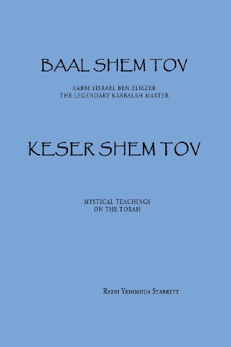 Read Keser Shem Tov (Baal Shem Tov), written by Rabbi Yehoshua Starrett Read Keser Shem Tov (Baal Shem Tov), written by Rabbi Yehoshua Starrett