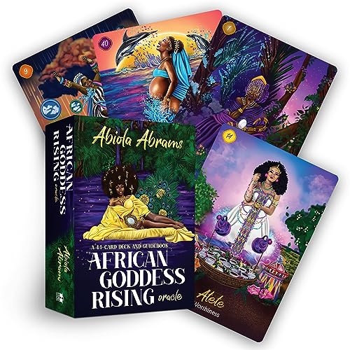 Read African Goddess Rising Oracle: A 44-Card Deck and Guidebook, written by Abiola Abrams Read African Goddess Rising Oracle: A 44-Card Deck and Guidebook, written by Abiola Abrams