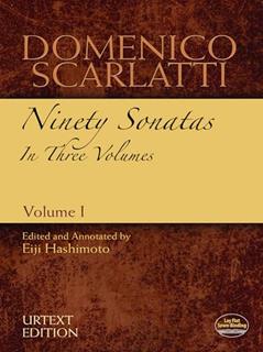 Domenico Scarlatti: Ninety Sonatas in Three Volumes, Volume I (Volume 1) (Dover Classical Piano Music), written by Domenico Scarlatti