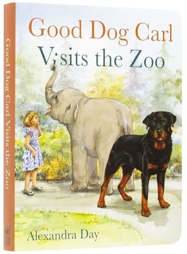 Read Good Dog Carl Visits the Zoo Board Book (Good Dog Carl Collection), written by Alexandra Day