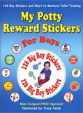 Read My Potty Reward Stickers for Boys: 126 Boy Potty Training Stickers and Chart to Motivate Toilet Training, written by Tracy Foote
