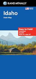 Read Rand McNally Easy to Fold: Idaho State Laminated Map, written by Rand McNally