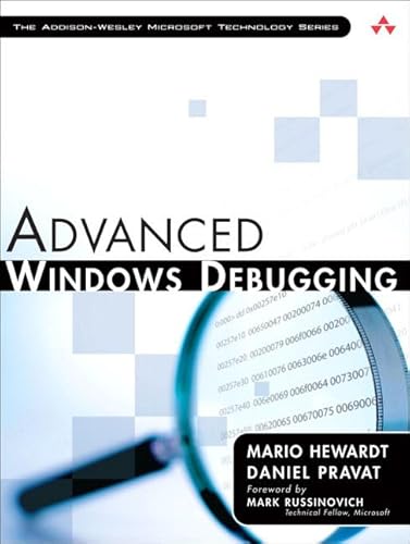 Read Advanced Windows Debugging, written by Mario Hewardt; Daniel Pravat Read Advanced Windows Debugging, written by Mario Hewardt; Daniel Pravat