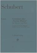 Read VARIATIONS SUR "TROCKNE BLUMEN" EN MI MINEUR OP. POSTH. 160 D 802, written by SCHUBERT FRANZ