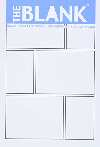 Read The Blank Comic Book Panelbook - Staggered, 7"x10", 127 Pages, written by About Comics Read The Blank Comic Book Panelbook - Staggered, 7"x10", 127 Pages, written by About Comics