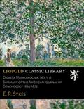 Read Digesta Malacologica, No. 1. A Summary of the American Journal of Conchology 1865-1872, written by E. R. Sykes