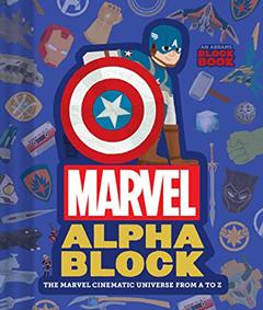 Marvel Alphablock (An Abrams Block Book): The Marvel Cinematic Universe from A to Z, written by Marvel Studios