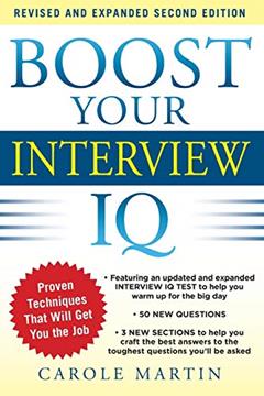 Boost Your Interview Iq 2/E, written by Carole Martin