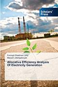 Read Allocative Efficiency Analysis Of Electricity Generation, written by Foroogh Shadman Lahiji; Maryam Jafarigalooyek