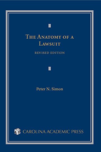 Read The Anatomy of a Lawsuit (Contemporary Legal Education Series), written by Peter Simon Read The Anatomy of a Lawsuit (Contemporary Legal Education Series), written by Peter Simon