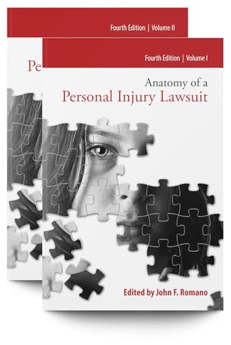 Read Anatomy of a Personal Injury Lawsuit, Fourth Edition Paperback / New, written by John Romano Read Anatomy of a Personal Injury Lawsuit, Fourth Edition Paperback / New, written by John Romano