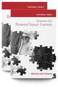 Read Anatomy of a Personal Injury Lawsuit, Fourth Edition Paperback / New, written by John Romano