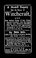 Read Modest Enquiry into the Nature of Witchcraft (Applewood Books), written by John  Rev. Hale