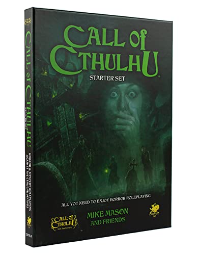 Read Chaosium Inc. Call of Cthulhu Starter Set, written by Chaosium Inc.; Mike Mason Read Chaosium Inc. Call of Cthulhu Starter Set, written by Chaosium Inc.; Mike Mason
