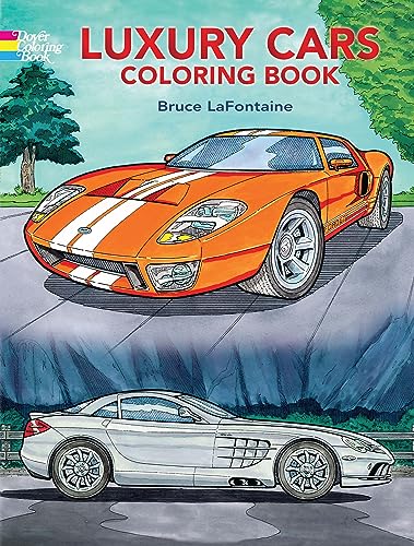Read Luxury Cars Coloring Book (Dover Planes Trains Automobiles Coloring), written by Bruce LaFontaine