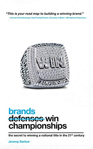 Read Brands Win Championships, written by Jeremy Allen Darlow Read Brands Win Championships, written by Jeremy Allen Darlow