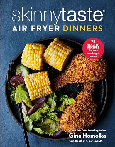 Read Skinnytaste Air Fryer Dinners: 75 Healthy Recipes for Easy Weeknight Meals: A Cookbook, written by Gina Homolka Read Skinnytaste Air Fryer Dinners: 75 Healthy Recipes for Easy Weeknight Meals: A Cookbook, written by Gina Homolka