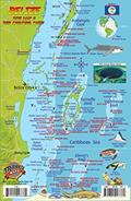 Belize Dive Map & Reef Creatures Waterproof Fish Card, written by Franko Maps Ltd.