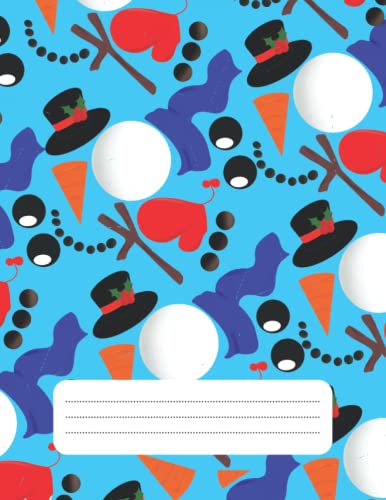 Read Notebook: Dismantled Snowman College Ruled Journaling Notebook, written by Just Our Journals