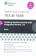 Read Thinking Mathematically with Integrated Review -- MyLab Math with Pearson eText Access Code, written by Robert Blitzer