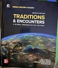 Read Bentley, Traditions and Encounters, 2023, 7e, AP Edition, Student Edition (AP TRADITIONS & ENCOUNTERS (WORLD HISTORY)), written by Jerry Bentley Read Bentley, Traditions and Encounters, 2023, 7e, AP Edition, Student Edition (AP TRADITIONS & ENCOUNTERS (WORLD HISTORY)), written by Jerry Bentley