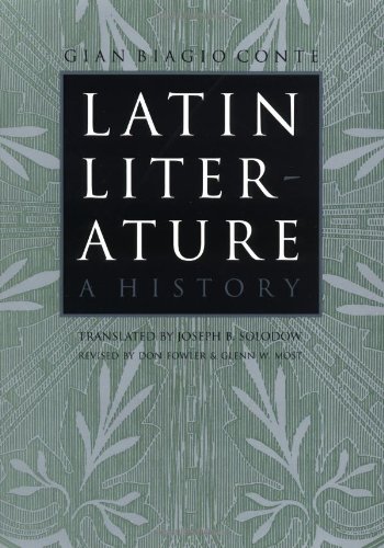 Read Latin Literature: A History, written by Gian Biagio Conte Read Latin Literature: A History, written by Gian Biagio Conte