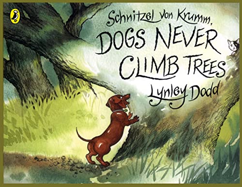 Read Schnitzel Von Krumm Dogs Never Climb Trees, written by Lynley Dodd
