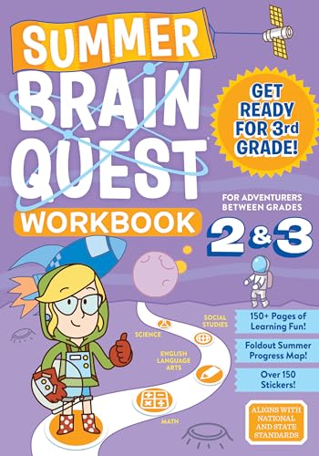 Read Summer Brain Quest: Between Grades 2 & 3, written by Workman Publishing; Persephone Walker; Claire Piddock