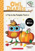 Read Trip to the Pumpkin Farm: A Branches Book (Owl Diaries #11) (11), written by Rebecca Elliott