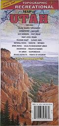 Read Topographic recreational map of Utah, written by GTR Mapping