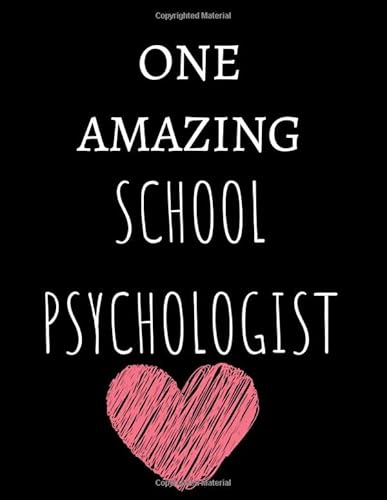 Read One Amazing School Psychologist: Perfect Appreciation Gift Idea Journal with Funny Text on Cover For Teacher Therapist or Professor (Wonsky), written by Wonsky Publishing Read One Amazing School Psychologist: Perfect Appreciation Gift Idea Journal with Funny Text on Cover For Teacher Therapist or Professor (Wonsky), written by Wonsky Publishing