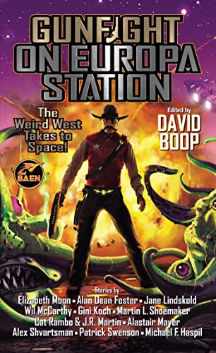 Read Gunfight on Europa Station, written by David Boop