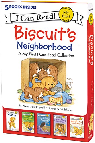 Read Biscuit's Neighborhood: A Box of 5 Stories for Beginning Readers and Dog Lovers (My First I Can Read), written by Alyssa Satin Capucilli Read Biscuit's Neighborhood: A Box of 5 Stories for Beginning Readers and Dog Lovers (My First I Can Read), written by Alyssa Satin Capucilli