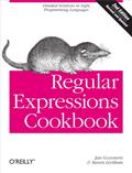 Read Regular Expressions Cookbook: Detailed Solutions in Eight Programming Languages, written by Jan Goyvaerts; Steven Levithan
