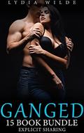 Read Ganged 15 Book Bundle: Explicit Sharing, written by Lydia Wilde