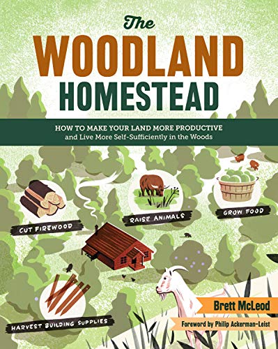 Read The Woodland Homestead: How to Make Your Land More Productive and Live More Self-Sufficiently in the Woods, written by Brett McLeod