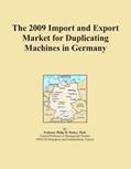 Read The 2009 Import and Export Market for Duplicating Machines in Germany, written by Icon Group International