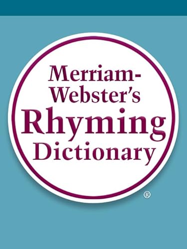 Read Merriam-Webster's Rhyming Dictionary, 2nd Edition, Kindle Edition, written by Merriam-Webster Read Merriam-Webster's Rhyming Dictionary, 2nd Edition, Kindle Edition, written by Merriam-Webster